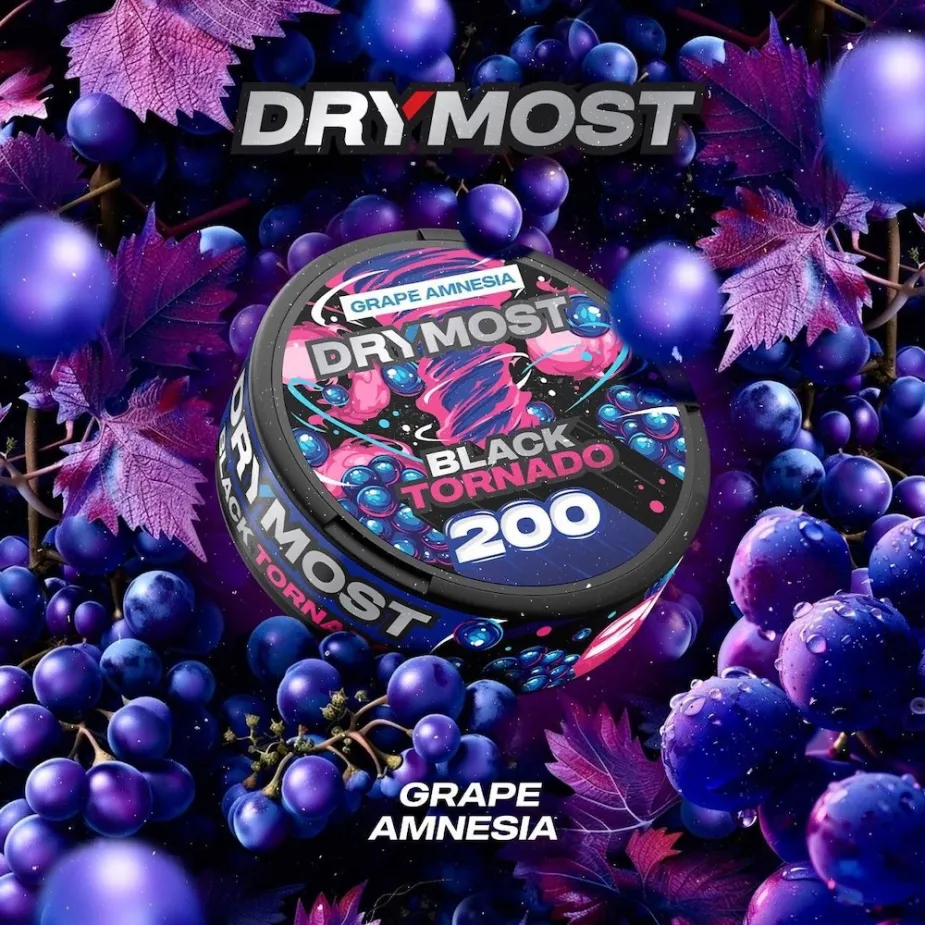 DRYMOST Black Tornado - Grape Amnesia